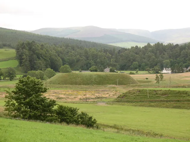 Doune of Invernochty, the local landmark of AB36
