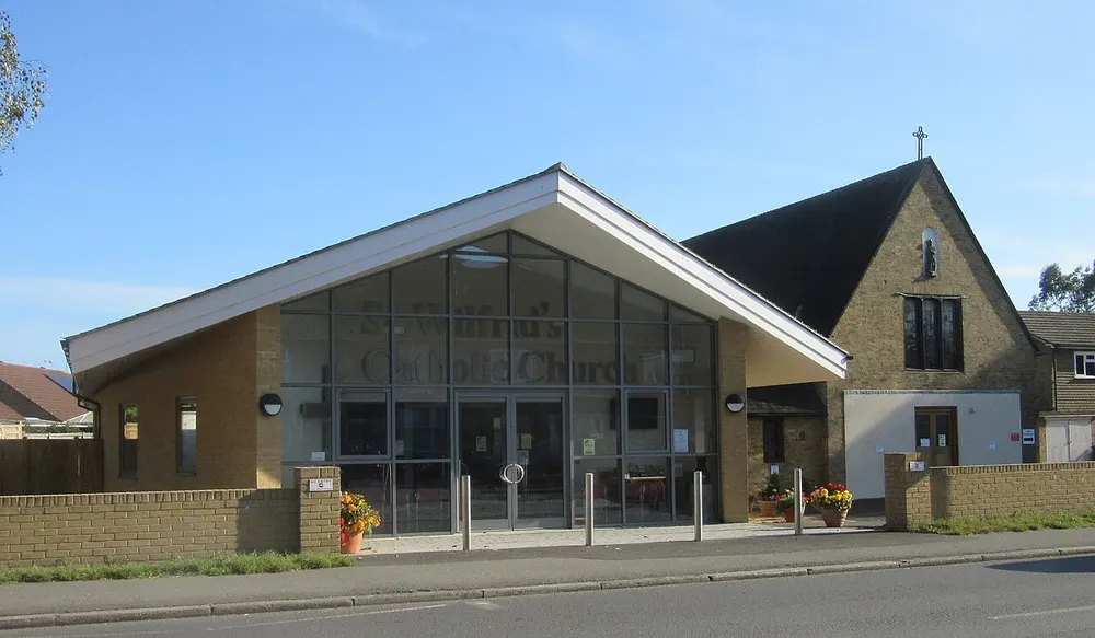 St Wilfrid's Church, Hailsham, the local landmark of BN27
