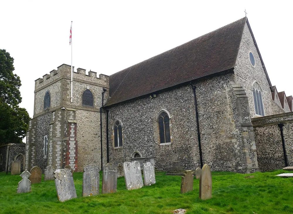 Church of All Saints, Orpington, the local landmark of BR6