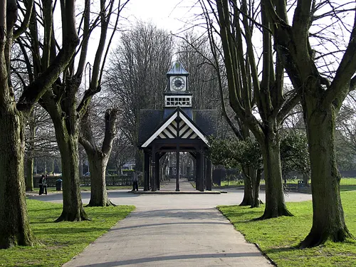 Page Park, Staple Hill, the local landmark of BS16
