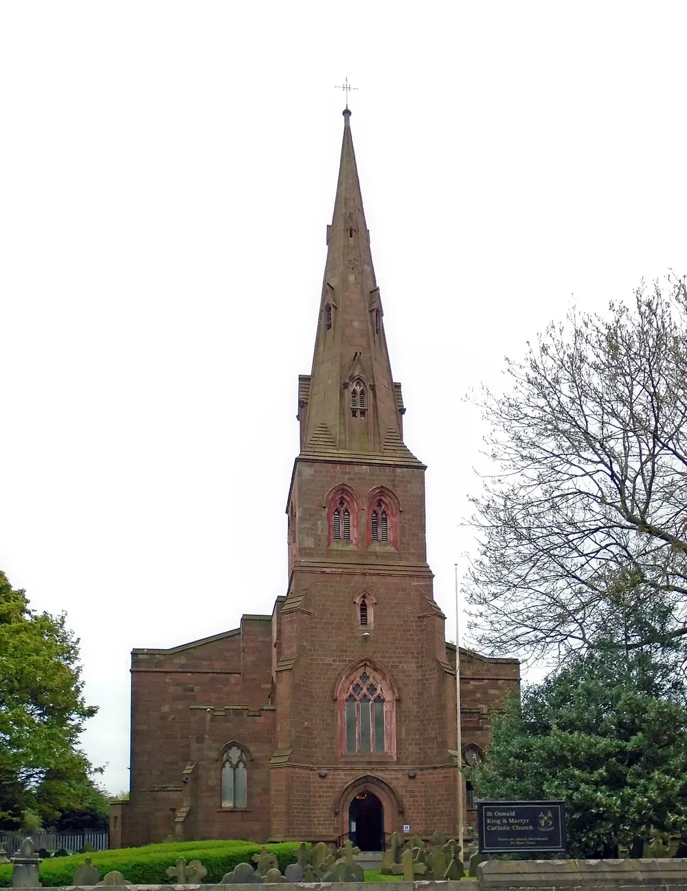 St Oswald's Church, Old Swan, Liverpool, the local landmark of L13
