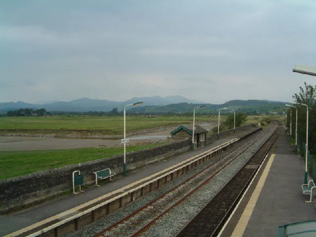 Kirkby-in-Furness railway station, the local landmark of LA17