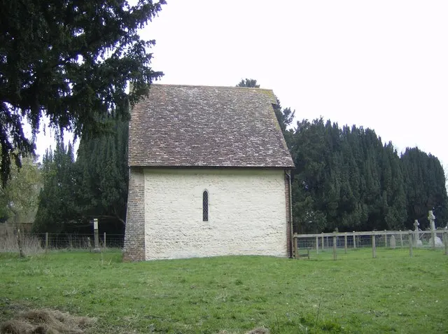 Old Church of St Mary the Virgin, Preston Candover, the local landmark of RG25