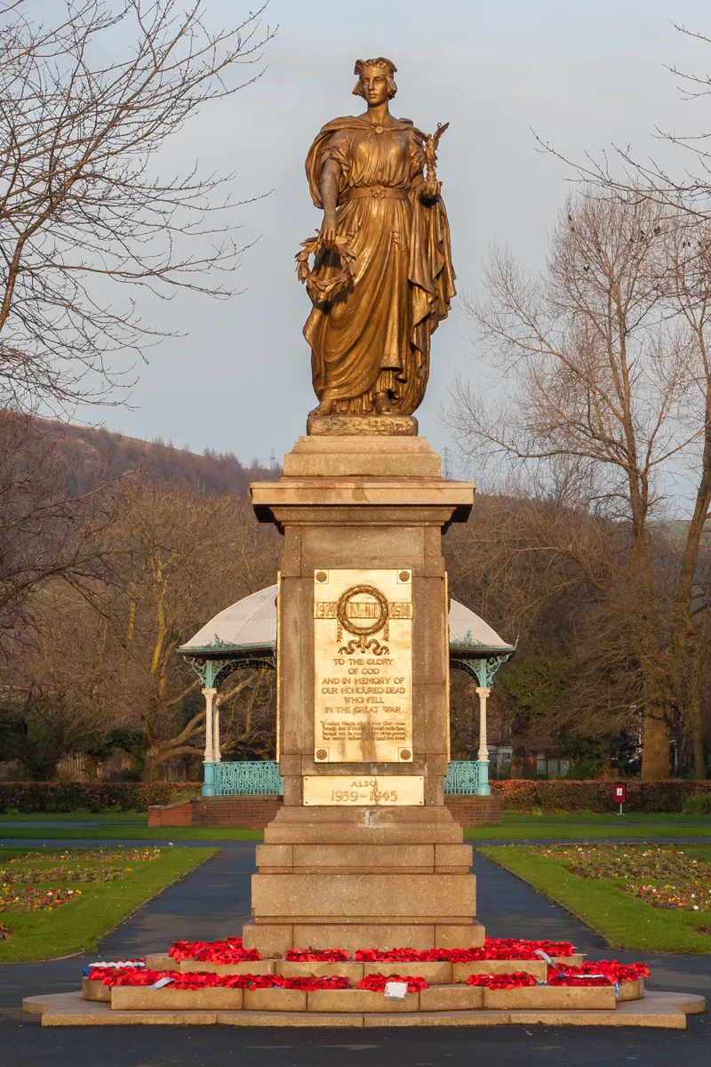 Port Talbot War Memorial, the local landmark of SA13