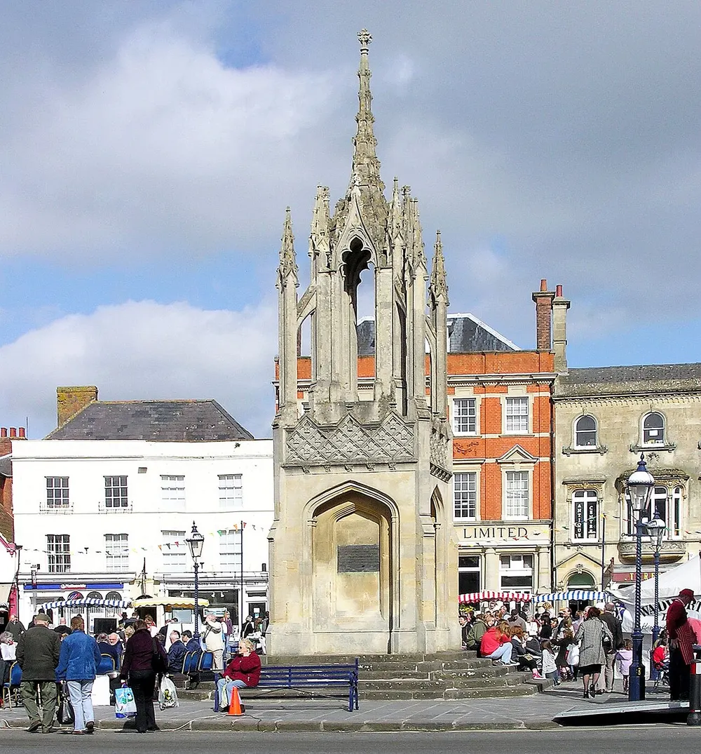 Market Cross, Devizes, the local landmark of SN10