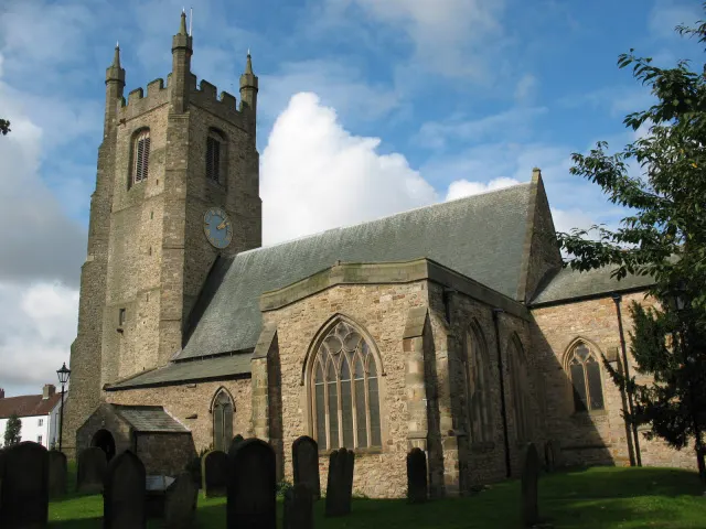 Church of St Edmund, Sedgefield, the local landmark of TS21